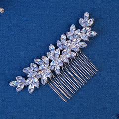 Sparkling Crystal Hair Comb Bridal Wedding Hair Accessories Head Jewelry