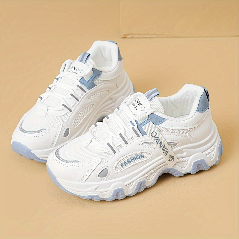Women's Chunky Dad Shoes Lace-up Breathable Sneakers