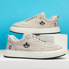 Men's Skate Shoes Lace Up Non Slip Sneakers