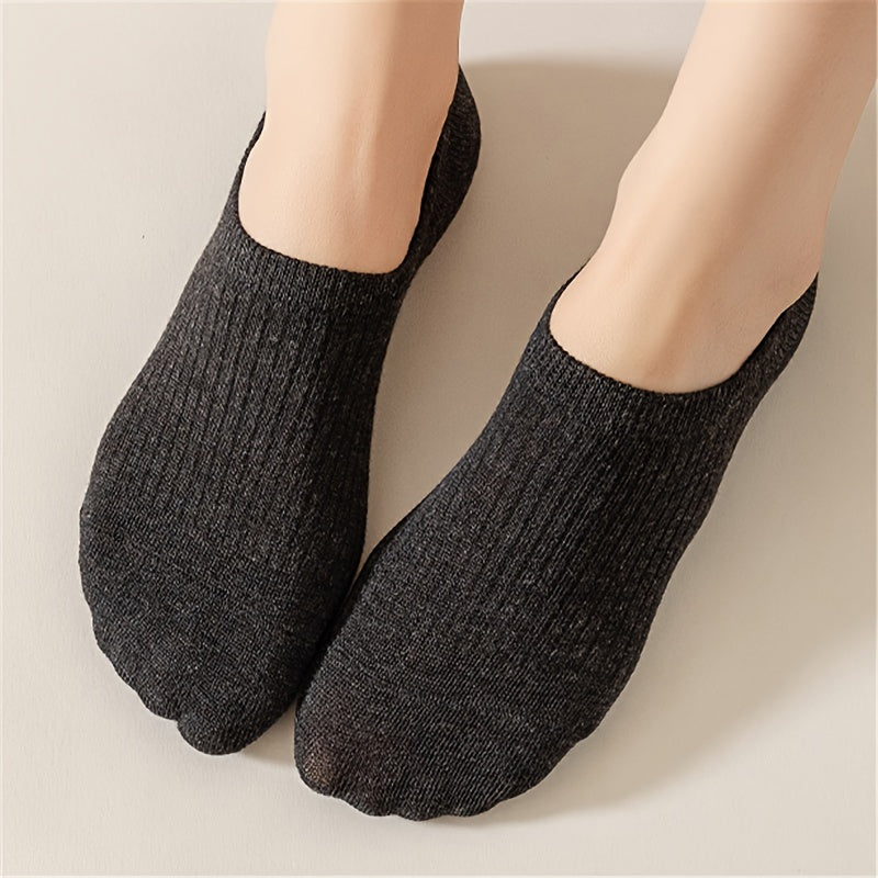5 Pairs Soft Lightweight Ankle Socks Women's Stockings & Hosiery