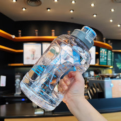 1500ml Sports Water Bottle Leakproof Outdoor Water Cup