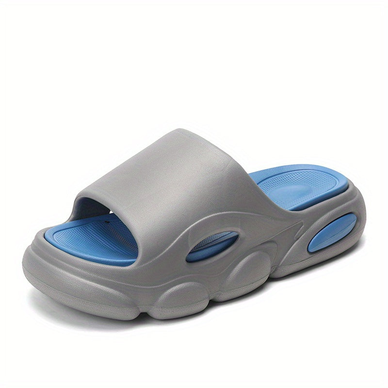 Men's Cloud Slides Pillow Slippers Lightweight Open toe Shoes For Indoor Outdoor