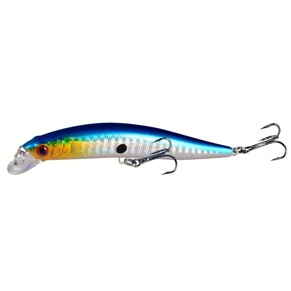 10pcs Minnow Bass Fishing Lures Kit Trout Catfish Musky Bluegill Crankbait