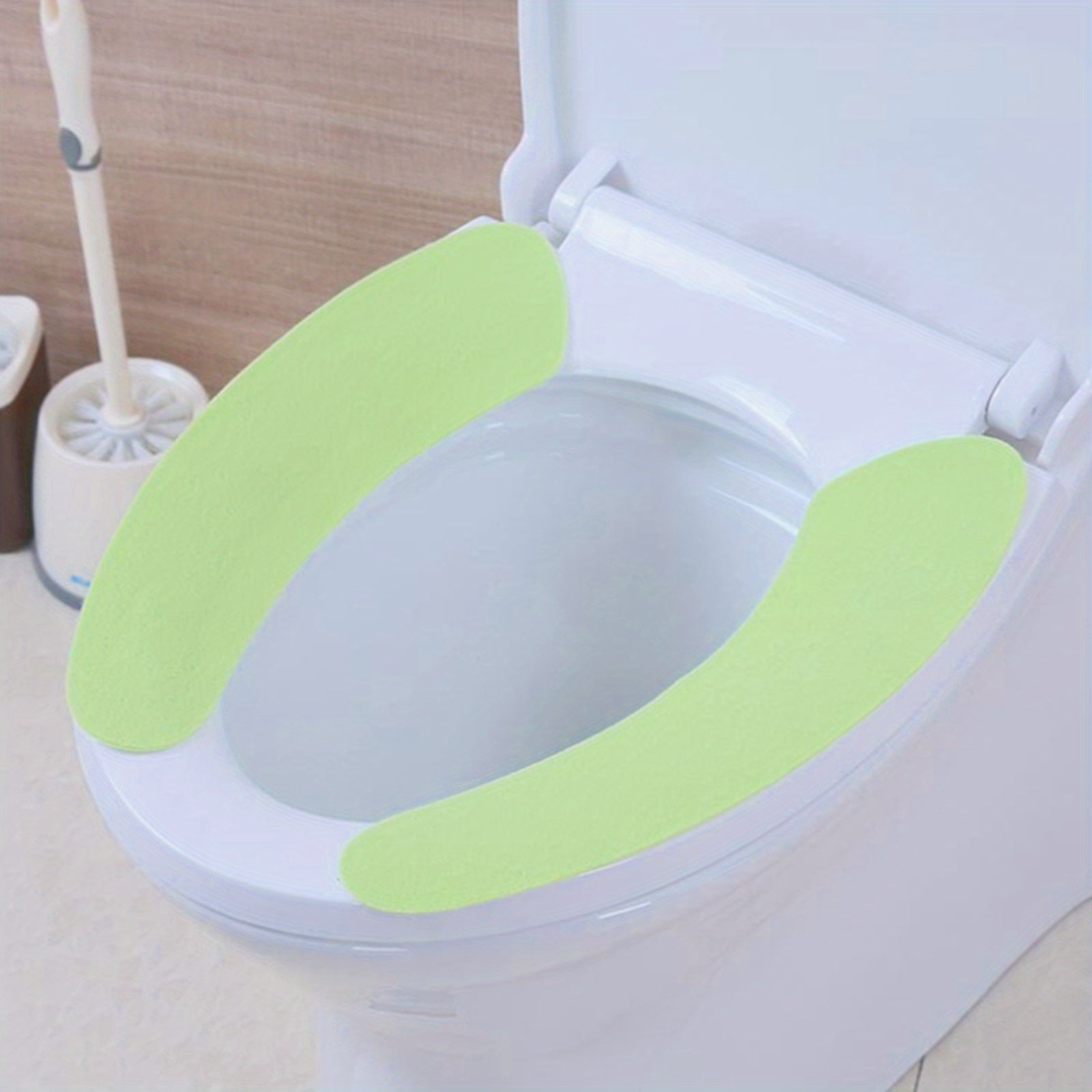 Eco Washable Reusable Toilet Seat Cushion Soft Self Adhesive Cover