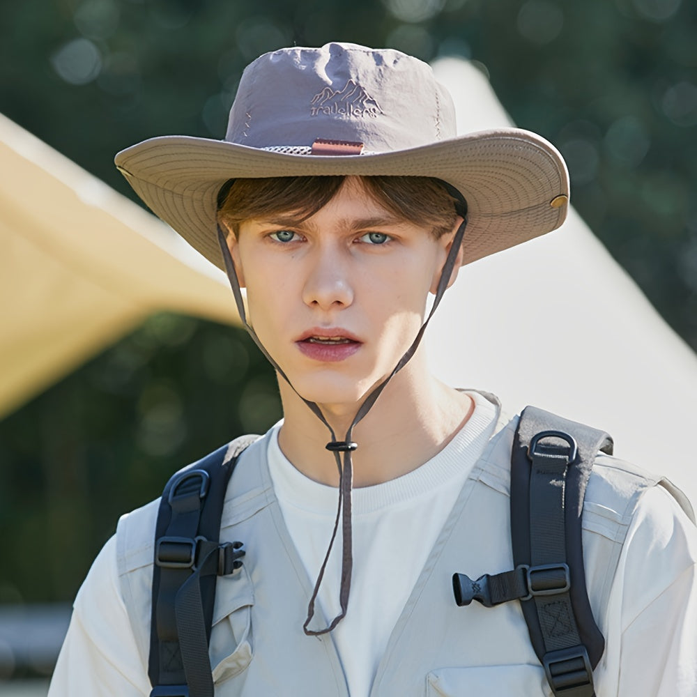UV Protection Sun Hat Wide Brim Bucket Hat