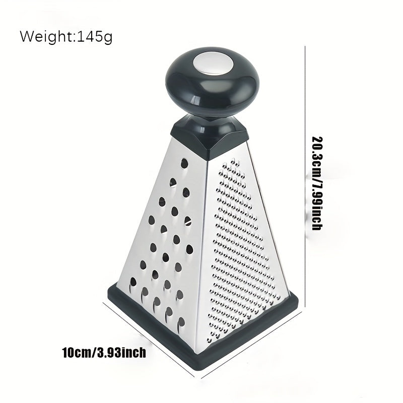 Stainless Steel Box Grater with Container