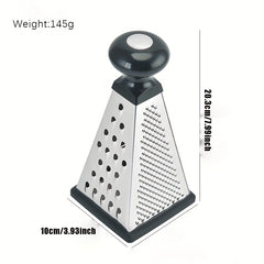 Stainless Steel Box Grater with Container