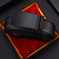 Leather Belt Men's Casual Business Jeans Belt