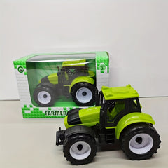 Toy Car Farm Tractor Puzzle Boy Toy Car Packaging Gift
