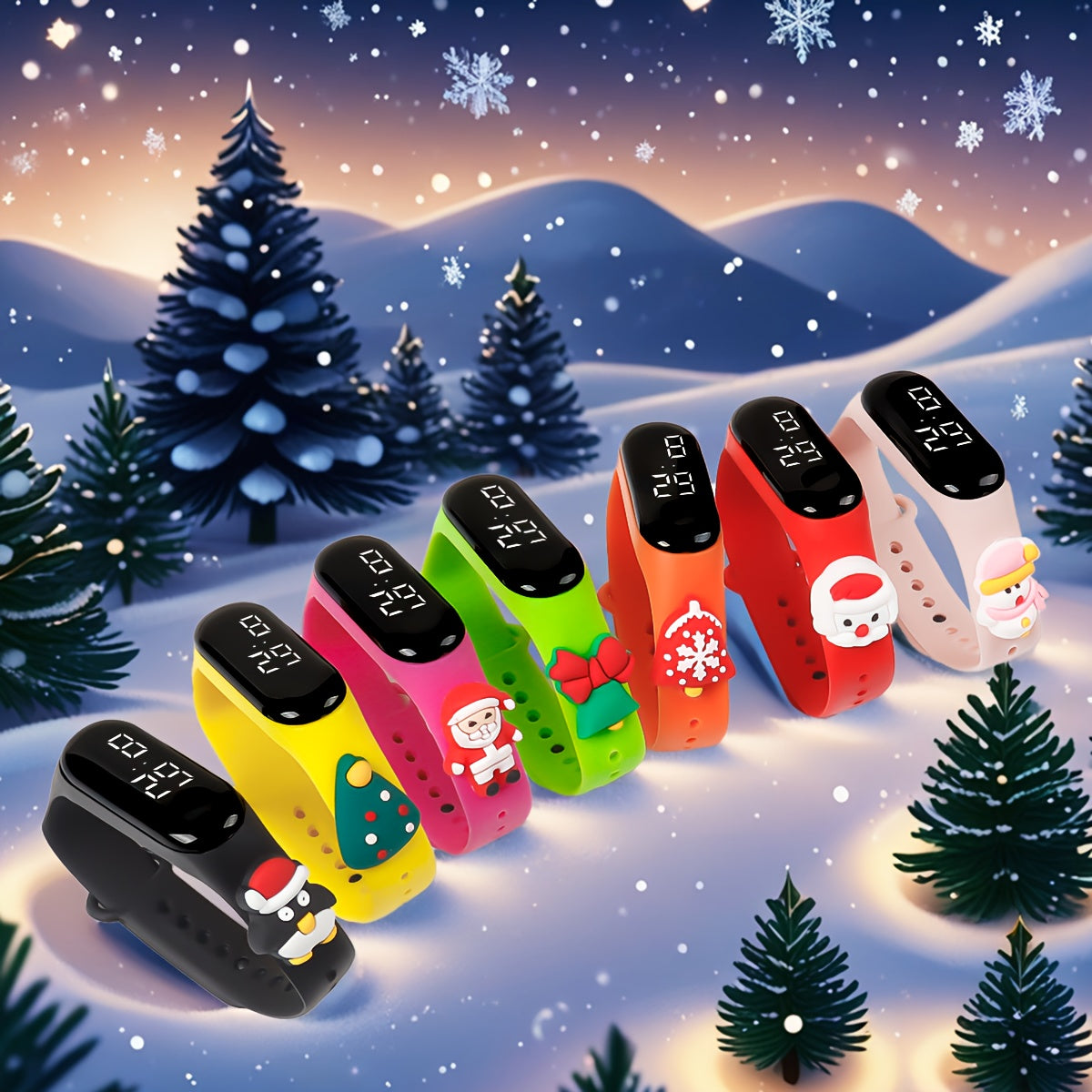 Cartoon Electronic Doll Watch for Kids