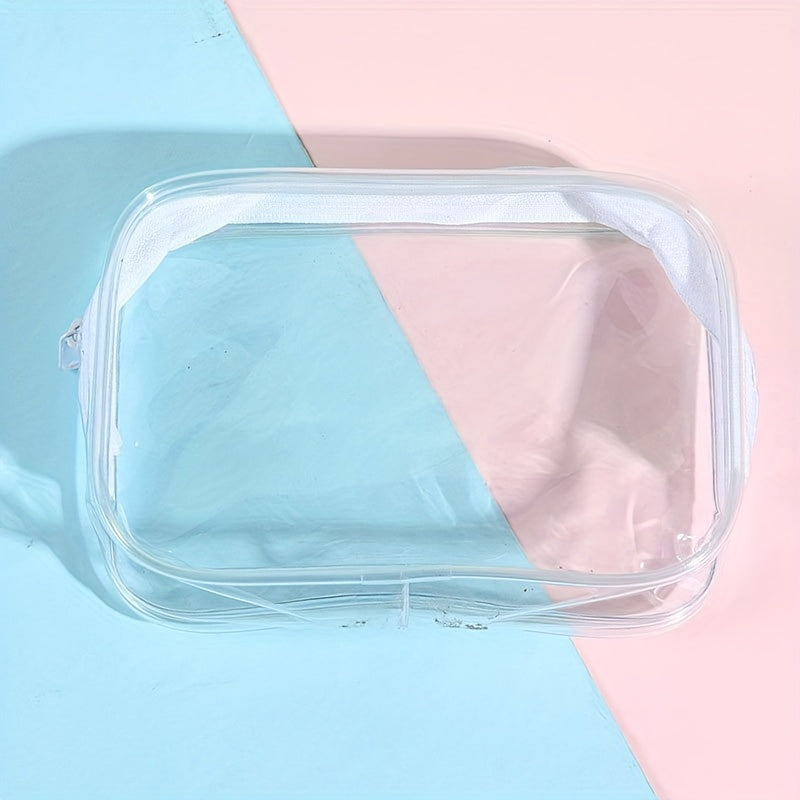 Waterproof Plastic Clutch Bag Travel Makeup Storage Bag