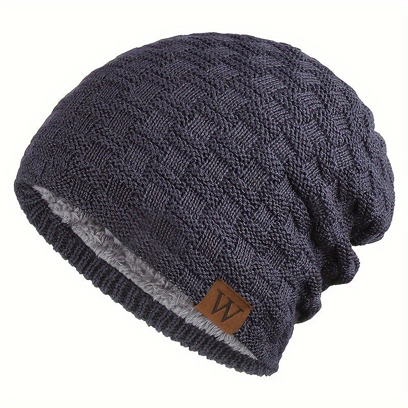Winter Ear Protection Beanie Knitted Hat Cycling Ski Hat