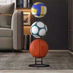 Ball Storage Rack Basketball Display Stand Portable Outdoor Ball Stand Holder
