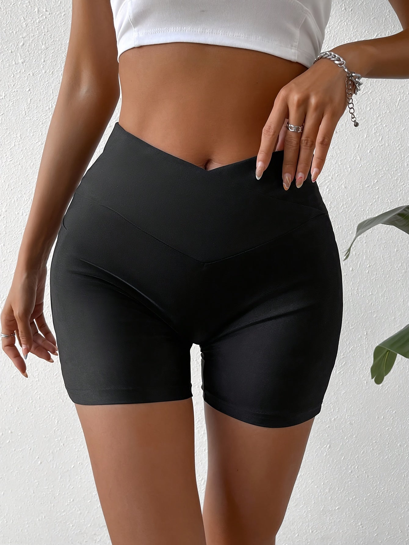 High Waist Sports Yoga Shorts For Women