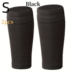 Soccer Shin Guard Socks Calf Sleeve Knee Support
