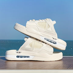 Men's Non Slip Platform Slides For Summer Beach Shoes