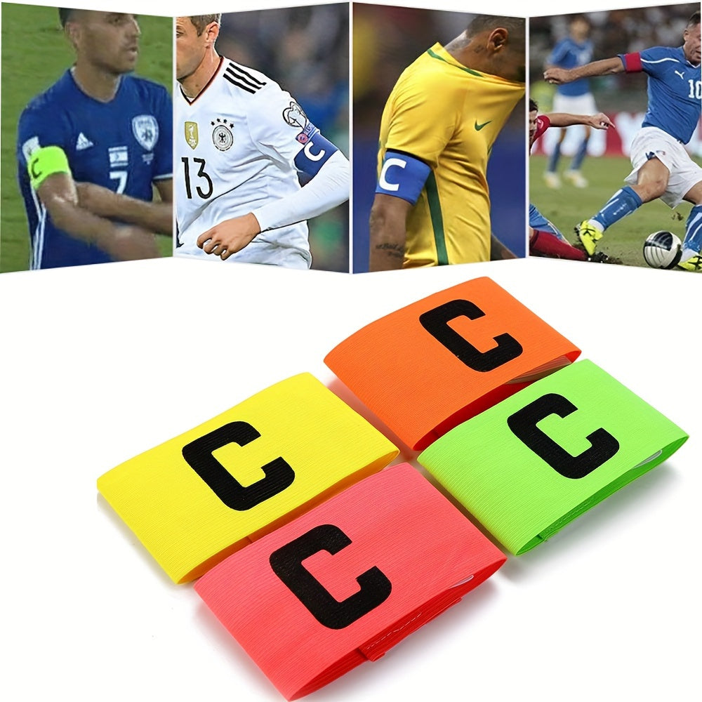 C Letter Armband Football Accessories Elastic Captain's Armband