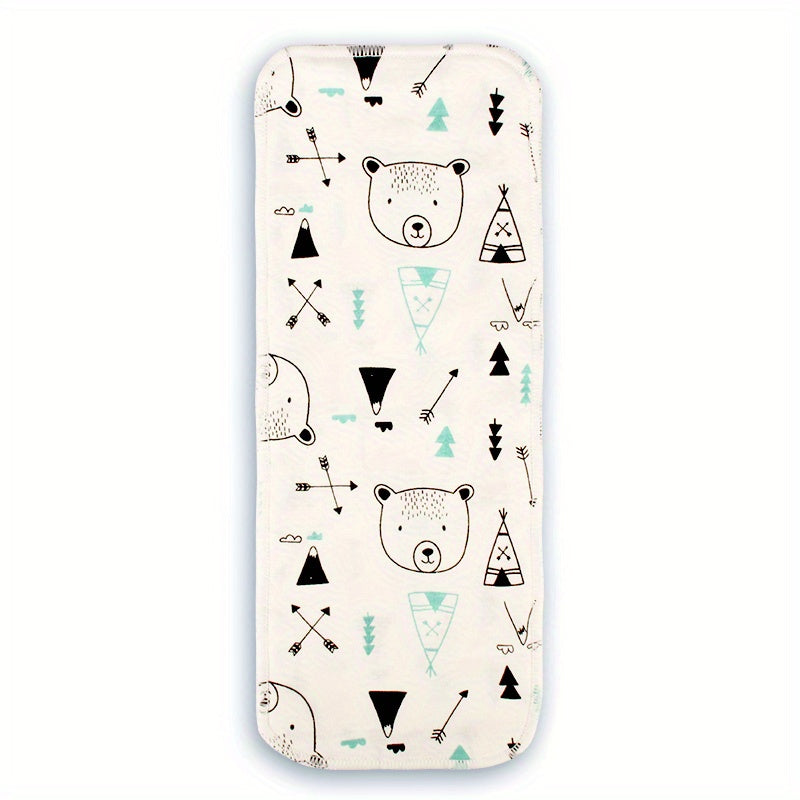 1pc Cotton Baby Cloth Diaper Inserts Soft Absorsent Reusable Washable Nappy Inse