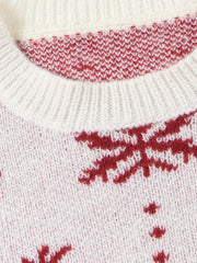 Christmas Casual Sweater Women's Plus Graphic Print Long Sleeve