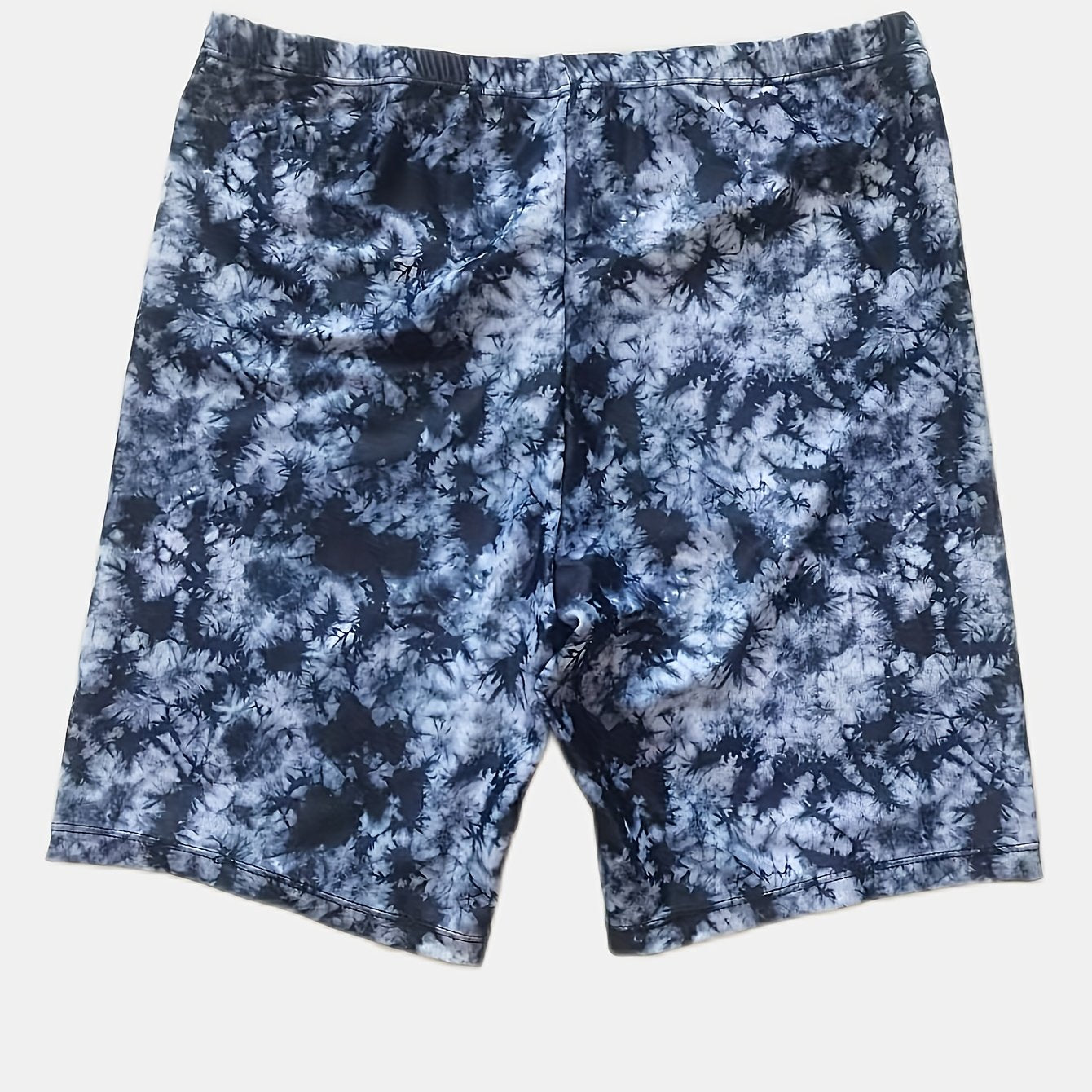 Men's Tie Dye Tropical Leaf Swim Boxers