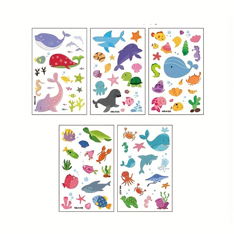 Herbal Tattoo Stickers Waterproof Long-lasting Simulation Stickers