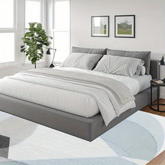 Soft Fluffy Plush Area Rug Modern Shaggy Indoor Rug Anti Skid Fuzzy Carpet
