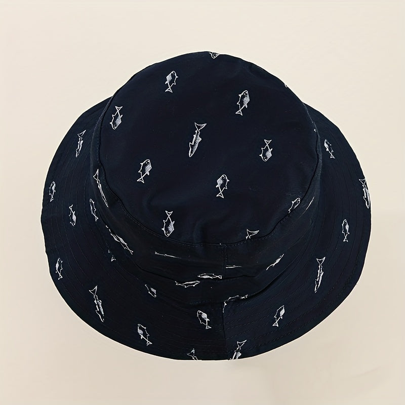 Fisherman's Hat Wide Brim Sun Protection Bucket Hat