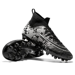 Boy's Non Slip AG Soccer Cleat Professional Outdoor Breathable Cleats