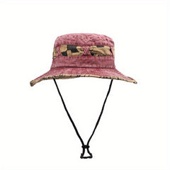 Casual Vintage Men's Fisherman Hat Big Brim Outdoor Sun Hat