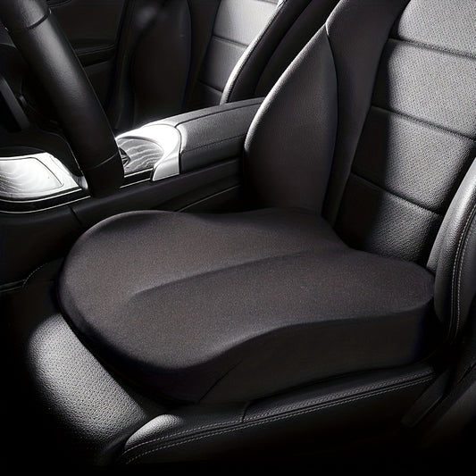 Memory Foam Car Seat Pad - Office Chair Seat Cushion for Comfortable Sitting