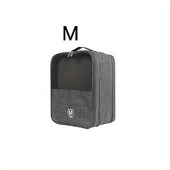 Portable Shoes Storage Bag For Travel Three Layers Storage Bag