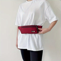 Outdoor Waist Bag Large Capacity Anti-splash Cash Mobile Phone Bag