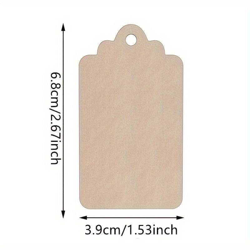 10pcs Wooden DIY Christmas Cutouts Hand Painting Pendants