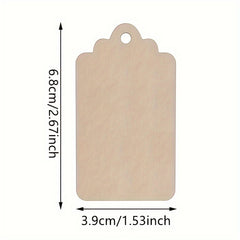 10pcs Wooden DIY Christmas Cutouts Hand Painting Pendants