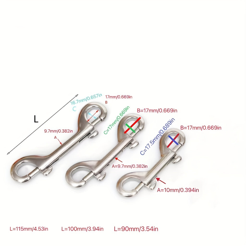 Stainless Steel Snap Clip for Scuba Diving - Essential Outdoor Accessory