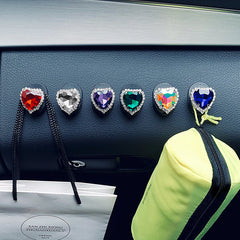 Bling Mask Hooks For Car Universal Rhinestone Hanger