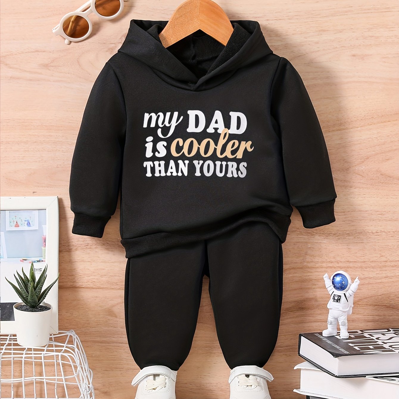 Toddler Sweatshirt Set MY DAD IS COOLER