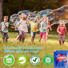 10pcs Bubble Machine Refills Soap Water Solution For Bubble Gun