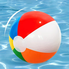 10pcs Inflatable Beach Balls for Pool Parties Hawaiian Luau & Carnivals