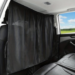 Car Partition Curtain Sun Screen Front Rear Shading Portable RV Curtain