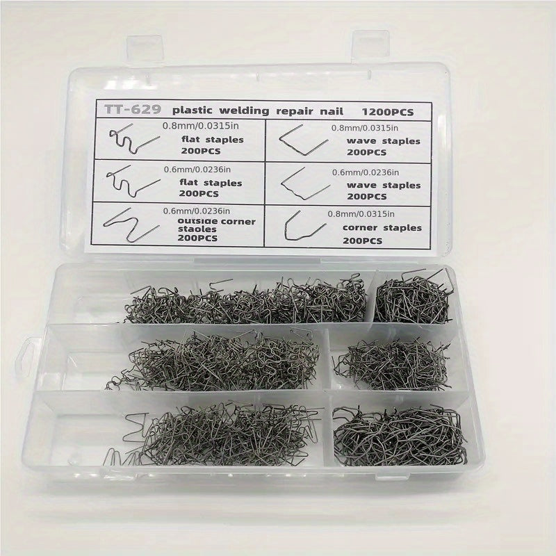 600pcs Car Bumper Repair Welding Gun Welding Wire Big Wave Welding Nail Patch