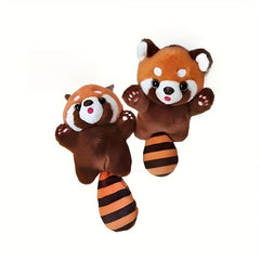 2pcs Little Panda Plush Keychain Surprise Gift Home Decoration