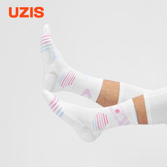 Uzis Non Slip Basketball Socks w/ Towel Bottoms Compression Socks