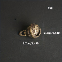 Brass Gluttonous Bell Car Keychain Pendant Bell Accessories