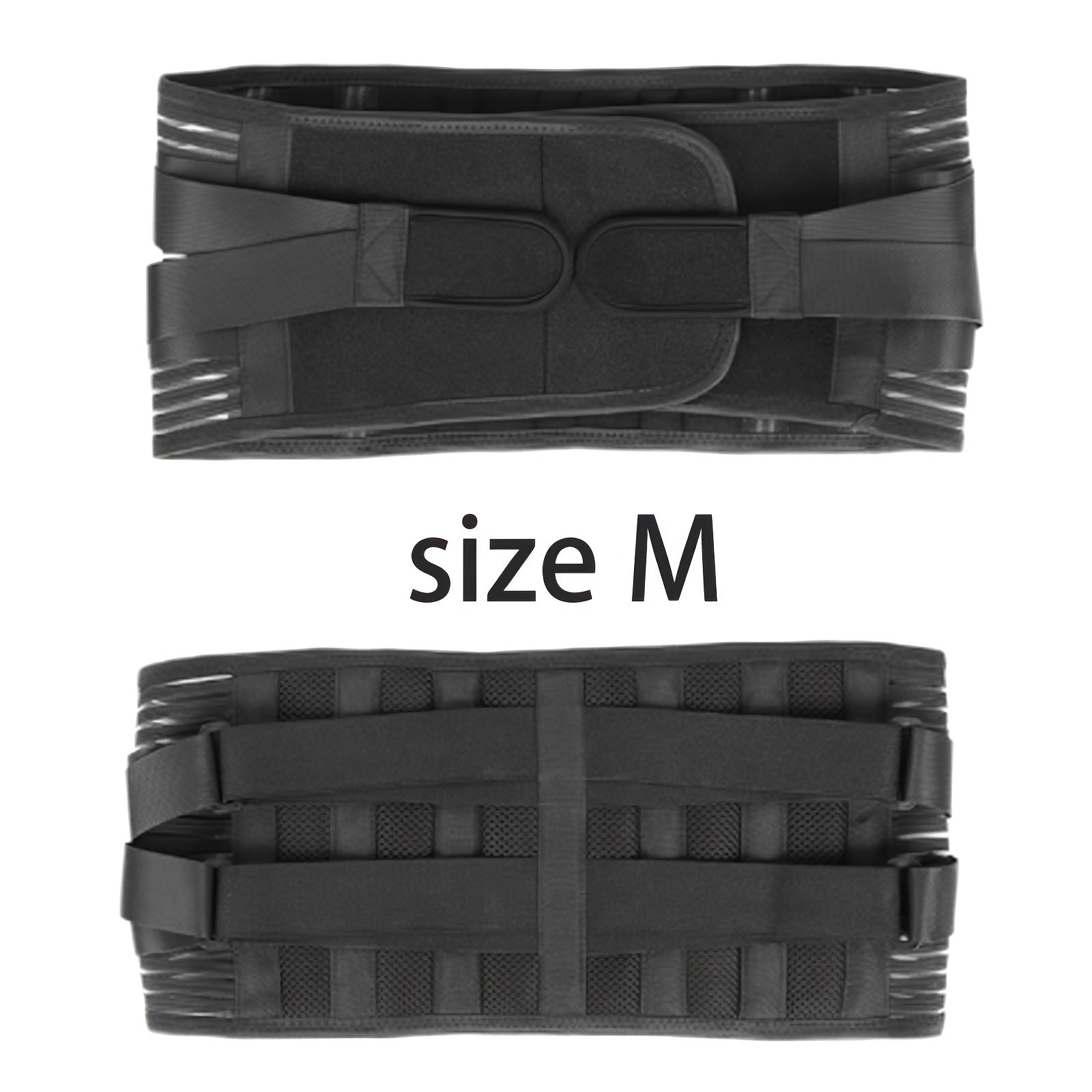 Mesh Waist Support Belt Steel Plate for Fitness Sports