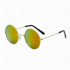 Retro Round Sunglasses Metal UV400 Sun Shades Glasses
