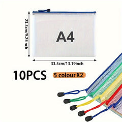 Mesh Storage Bag for Painting Supplies Document Bag Office Supplies