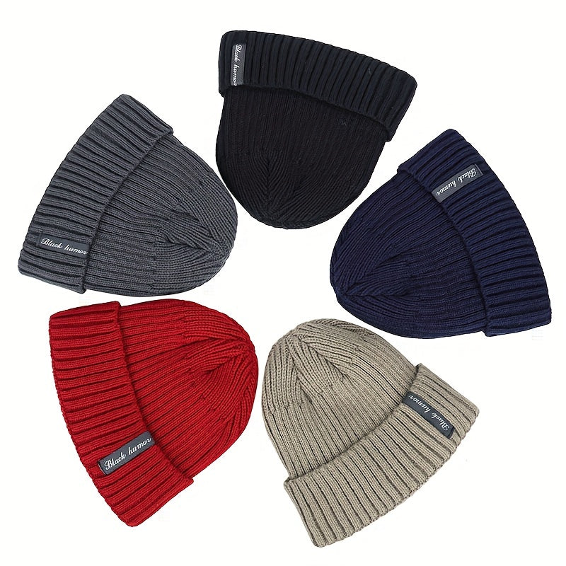 Beanies Velvet Knitted Warm Hat Ear Protection Hat Outdoor