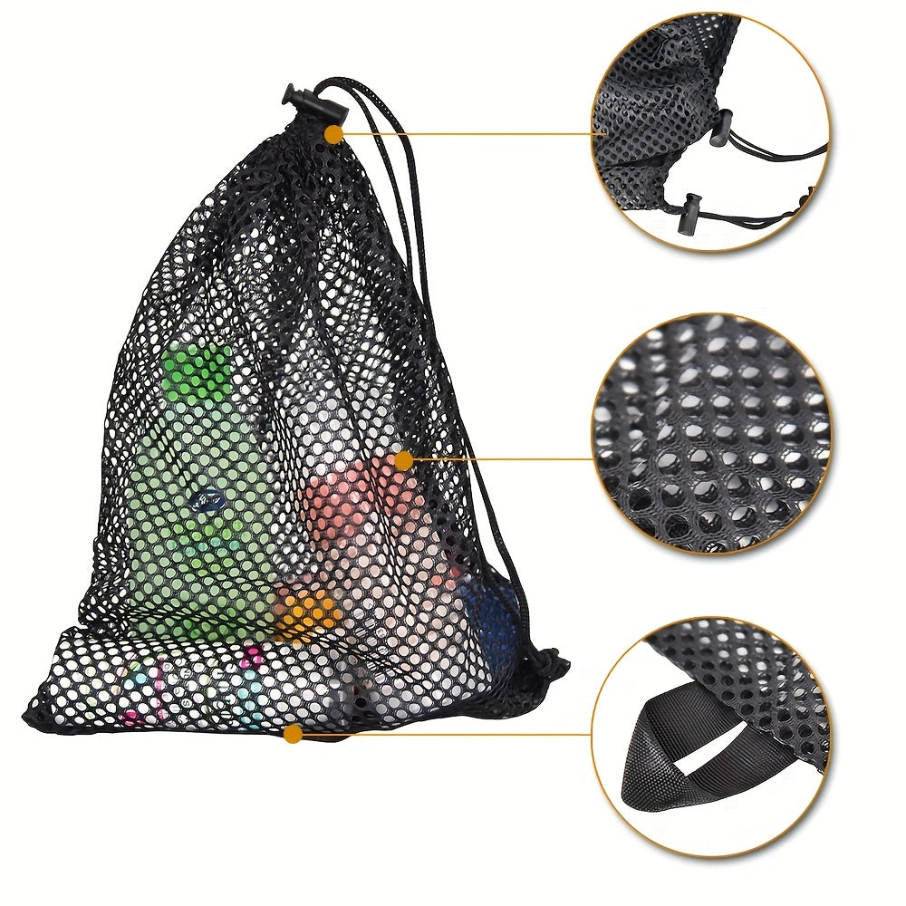 Nylon Mesh Stuff Sack for Laundry Camping Toys Travel