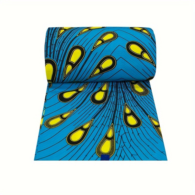 1pc 100 Cotton Ankara Fabric African Ethnic Batik Printed Fabric